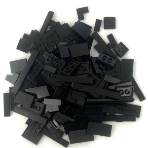 150Pcs Bulk Smooth Flat Plate Building Block 1x1 1x2 1x6 Dots Thin Tile Bricks