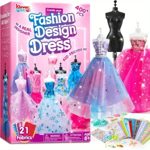 JOYFY 400+PCS Fashion Design Crafts for Kids