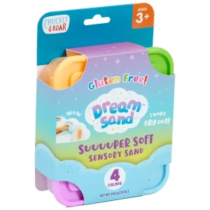 Premium Kinetic Sand 4 Pack for Kids