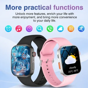 2026 New Smart Watch, Wireless Call, Outdoor Fitness Tracker, Sports Mode, Steps, Sedentary Reminder